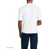 image:imageLands End School Uniform Mens Short Sleeve Banded Bottom Polo ShirtWhite