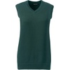 image:imageLands End School Uniform Womens Cotton Modal Sweater VestEvergreen