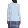 image:imageLands End School Uniform Womens Long Sleeve Feminine Fit Interlock Polo ShirtBlue