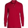 image:imageLands End School Uniform Womens Long Sleeve Feminine Fit Interlock Polo ShirtRed