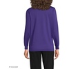 image:imageLands End School Uniform Womens Long Sleeve Rapid Dry Polo ShirtDeep Purple