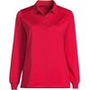 image:imageLands End School Uniform Womens Long Sleeve Rapid Dry Polo ShirtRed