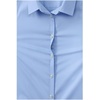 image:imageLands End School Uniform Womens No Gape Long Sleeve Stretch ShirtLight Sea Blue