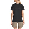image:imageLands End School Uniform Womens Short Sleeve Active TeeBlack