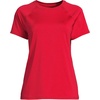 image:imageLands End School Uniform Womens Short Sleeve Active TeeRed