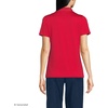 image:imageLands End School Uniform Womens Short Sleeve Feminine Fit Rapid Dry Polo ShirtRed