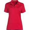 image:imageLands End School Uniform Womens Short Sleeve Feminine Fit Rapid Dry Polo ShirtRed