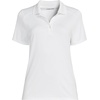 image:imageLands End School Uniform Womens Short Sleeve Feminine Fit Rapid Dry Polo ShirtWhite