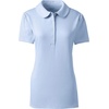 image:imageLands End School Uniform Womens Short Sleeve Peter Pan Collar Polo ShirtBlue