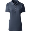 image:imageLands End School Uniform Womens Short Sleeve Peter Pan Collar Polo ShirtClassic Navy