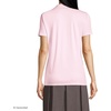 image:imageLands End School Uniform Womens Short Sleeve Peter Pan Collar Polo ShirtIce Pink