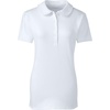 image:imageLands End School Uniform Womens Short Sleeve Peter Pan Collar Polo ShirtWhite