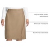 image:imageLands End School Uniform Womens Solid Aline Skirt Below the KneeKhaki