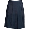 image:imageLands End School Uniform Womens Solid Box Pleat Skirt Top of KneeClassic Navy