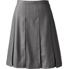 image:imageLands End School Uniform Womens Solid Box Pleat Skirt Top of KneeGray