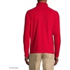 image:imageLands End School Uniform Young Mens Lightweight Fleece Quarter Zip PulloverRed