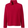 image:imageLands End School Uniform Young Mens Lightweight Fleece Quarter Zip PulloverRed