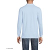 image:imageLands End School Uniform Young Mens Long Sleeve Mesh Polo ShirtBlue