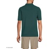 image:imageLands End School Uniform Young Mens Short Sleeve Mesh Polo ShirtEvergreen