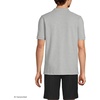 image:imageLands End School Uniform Young Mens Short Sleeve Mesh Polo ShirtGray Heather