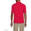 image:imageLands End School Uniform Young Mens Short Sleeve Mesh Polo ShirtRed