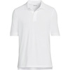image:imageLands End School Uniform Young Mens Short Sleeve Mesh Polo ShirtWhite