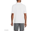 image:imageLands End School Uniform Young Mens Short Sleeve Mesh Polo ShirtWhite