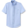 image:imageLands End School Uniform Young Mens Short Sleeve Oxford Dress ShirtBlue