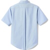image:imageLands End School Uniform Young Mens Short Sleeve Oxford Dress ShirtBlue