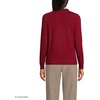 image:imageLands End School Uniform Young Womens Cotton Modal Cardigan SweaterGarnet