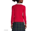 image:imageLands End School Uniform Young Womens Cotton Modal Cardigan SweaterRed