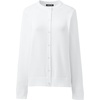 image:imageLands End School Uniform Young Womens Cotton Modal Cardigan SweaterWhite