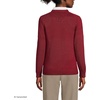 image:imageLands End School Uniform Young Womens Cotton Modal VNeck SweaterGarnet