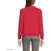 image:imageLands End School Uniform Young Womens Cotton Modal VNeck SweaterRed