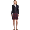 image:imageLands End School Uniform Young Womens Plaid Box Pleat Skirt Top of the KneeClassic Navy Large Plaid