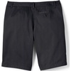 image:imageLands End School Uniform Young Womens Plain Front Blend Chino ShortsBlack