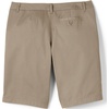 image:imageLands End School Uniform Young Womens Plain Front Blend Chino ShortsKhaki
