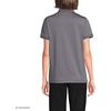 image:imageLands End School Uniform Young Womens Short Sleeve Rapid Dry Polo ShirtArctic Gray