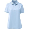 image:imageLands End School Uniform Young Womens Short Sleeve Rapid Dry Polo ShirtBlue