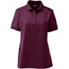 image:imageLands End School Uniform Young Womens Short Sleeve Rapid Dry Polo ShirtBurgundy