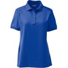 image:imageLands End School Uniform Young Womens Short Sleeve Rapid Dry Polo ShirtCobalt