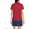 image:imageLands End School Uniform Young Womens Short Sleeve Rapid Dry Polo ShirtGarnet