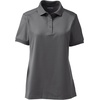 image:imageLands End School Uniform Young Womens Short Sleeve Rapid Dry Polo ShirtSoapstone