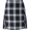image:imageLands End School Uniform Young Womens Side Pleat Plaid Skort Above the KneeEvergreenWhite Plaid