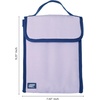 image:imageLands End Small Cooler Bag Polyester Canvas Navy Stripe S  Soft Cooler Lunch Box for Women and MenLilac