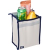 image:imageLands End Small Cooler Bag Polyester Canvas Navy Stripe S  Soft Cooler Lunch Box for Women and MenNatural