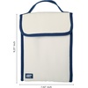 image:imageLands End Small Cooler Bag Polyester Canvas Navy Stripe S  Soft Cooler Lunch Box for Women and MenNatural