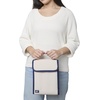 image:imageLands End Small Cooler Bag Polyester Canvas Navy Stripe S  Soft Cooler Lunch Box for Women and MenNatural