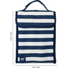 image:imageLands End Small Cooler Bag Polyester Canvas Navy Stripe S  Soft Cooler Lunch Box for Women and MenNavy Stripe