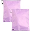 image:imageLands End Travel Laundry Bags 2Pack Polyester Canvas Dirty Clothes  Travel Bag with Drawstring LilacLilac